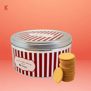 Plåtburk med pepparkakor