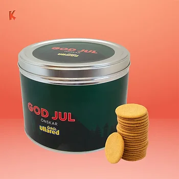 Plåtburk med pepparkakor