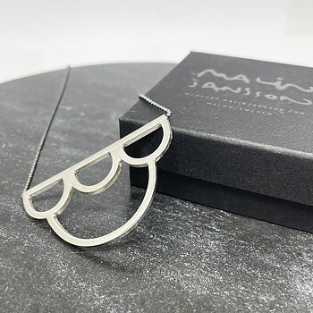 Silverhalsband SCALE 