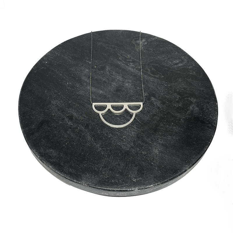 Silverhalsband SCALE  - 6