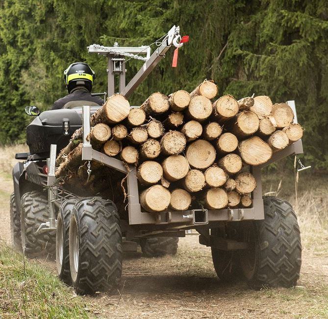 Kombivagn med Kran & Insatsflak