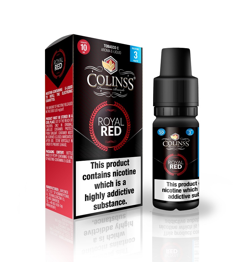 ejuice colinss royal red tobak