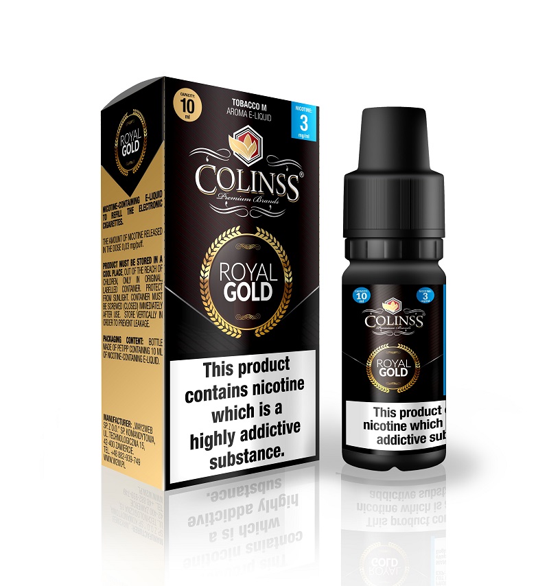 ejuice colinns royal gold tobak