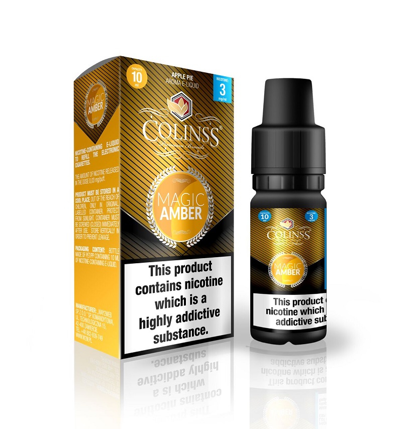 ejuice colinss magic amber apple pie