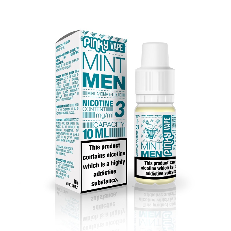 pinki vape ejuice mint smak