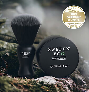 Shaving soap 60ml  - Sweden eco, bäst före 02 2027