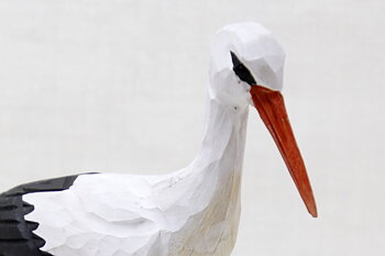 Stork Wood 20x18x5 cm