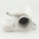 Carl-Harry Stålhane (Entré 1957) Gray Teapot with Relief Decor 22 cm