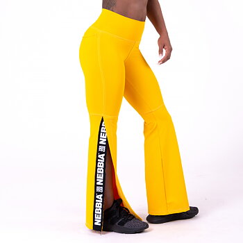 70’s Fancy Flare Pants, yellow