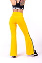 70’s Fancy Flare Pants, yellow