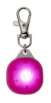 Dogman Blinklampa Burger LED, Rosa