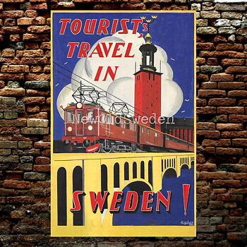 TOURIST TRAVEL IN SWEDEN - 1932