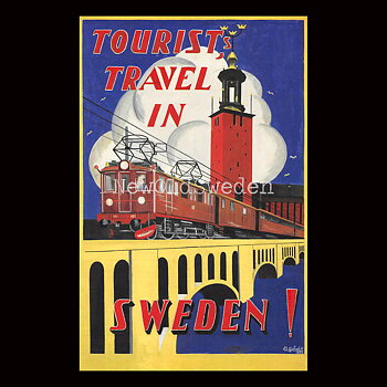 TOURIST TRAVEL IN SWEDEN - 1932
