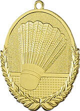 Badmintonmedalj 50mm