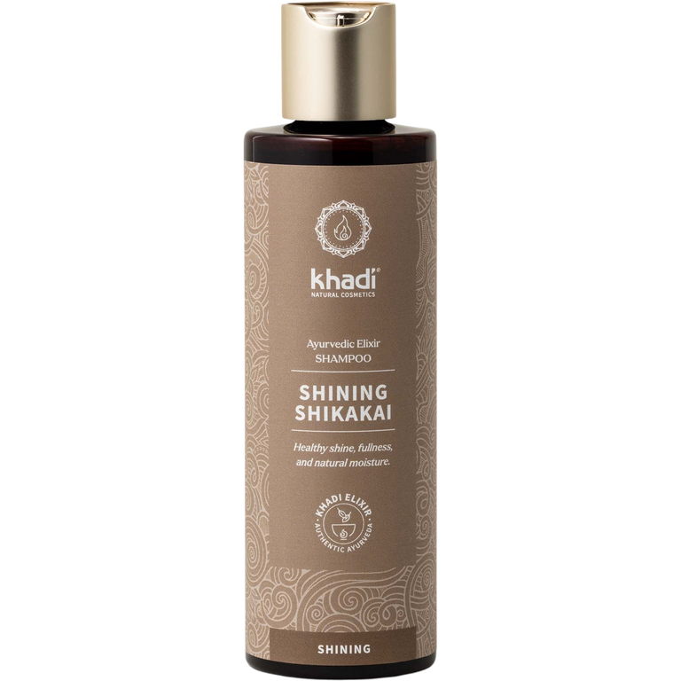 Shining Shikakai Ayurvedic Elixir Shampoo 200 ml, Khadi