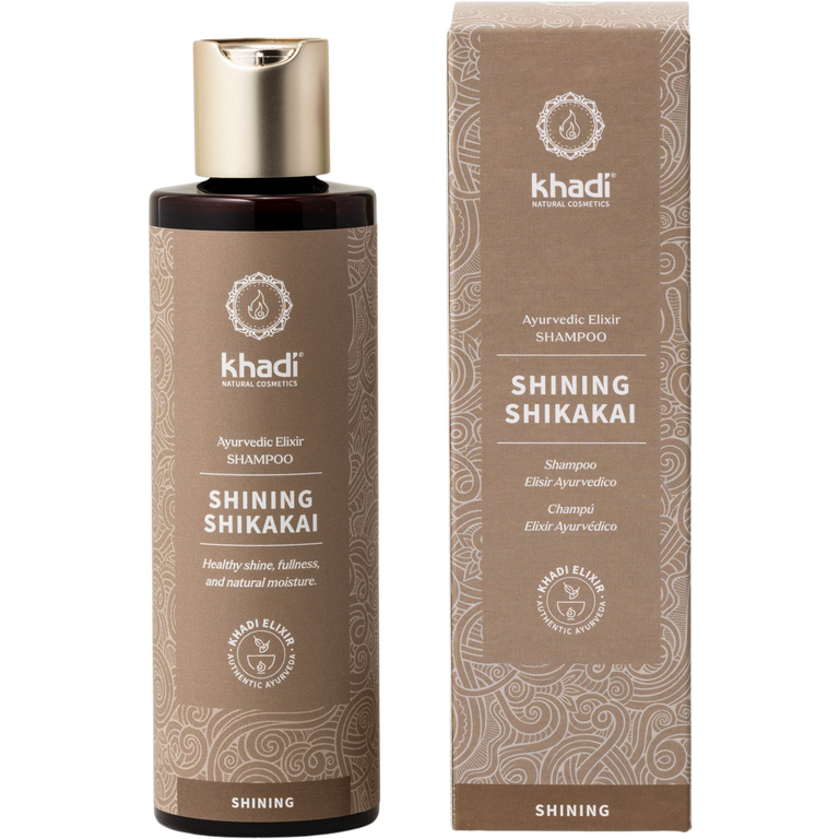Shining Shikakai Ayurvedic Elixir Shampoo 200 ml, Khadi - 2