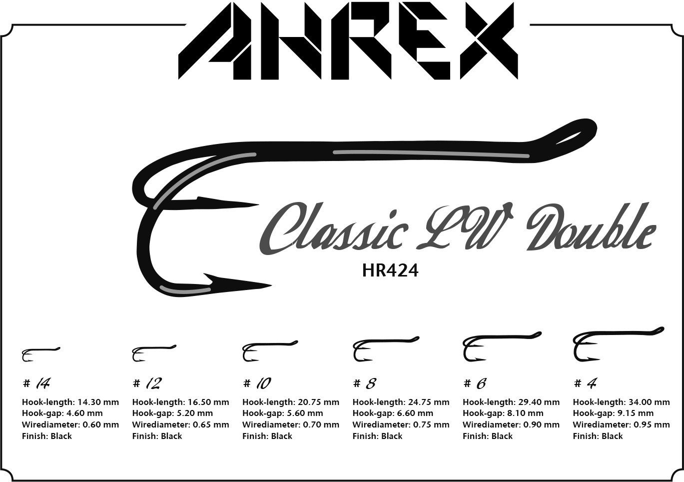 Ahrex HR424 Classic LW Double - 2