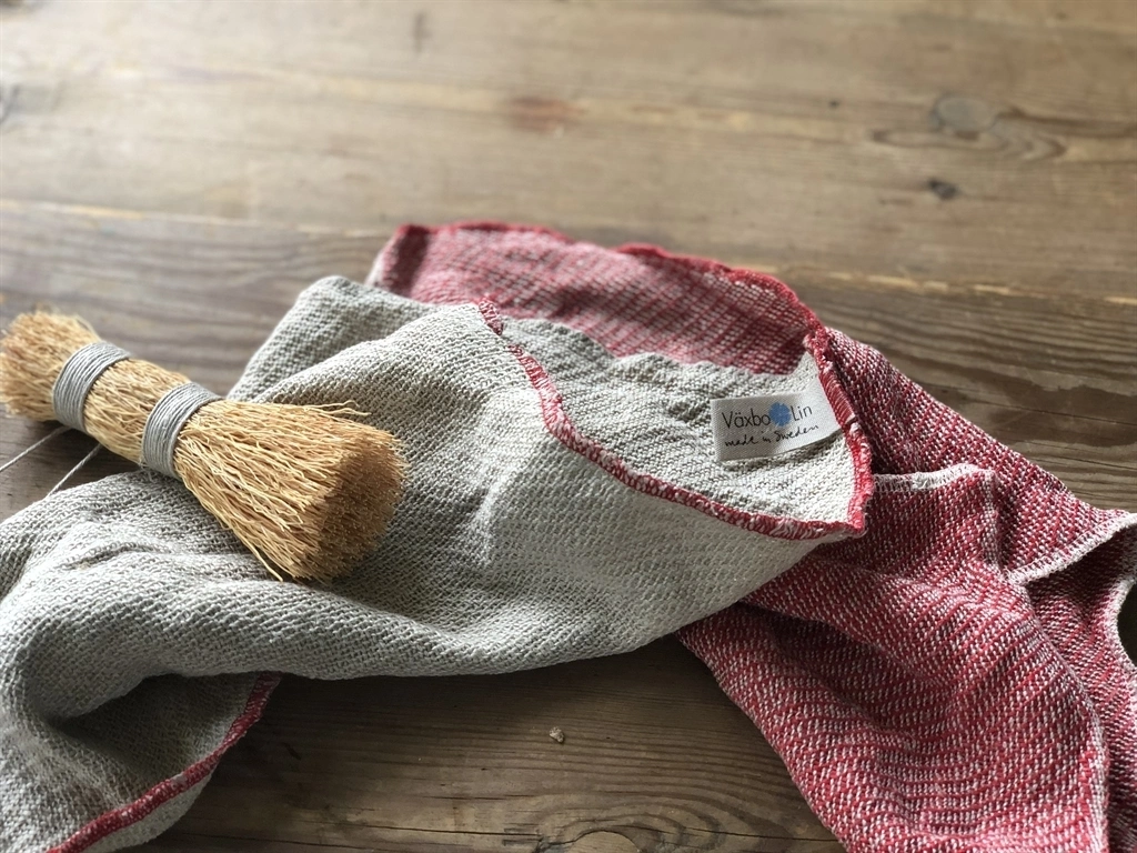 Disktrasa Brun med oblekt fåll - Växbo Lin - 2