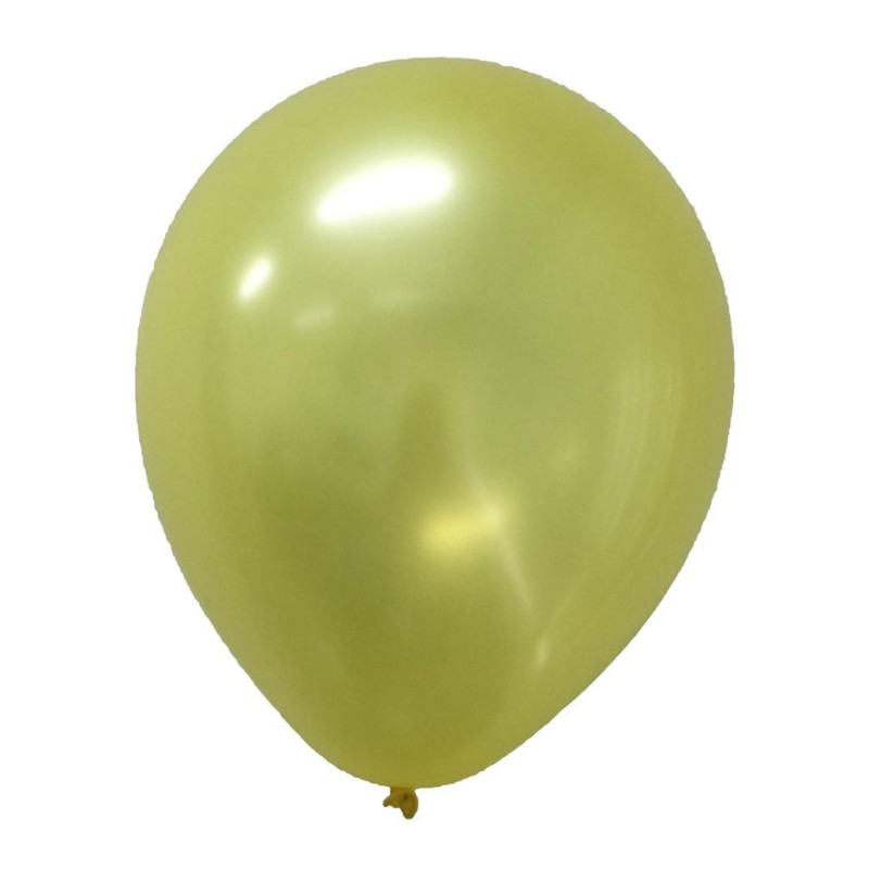 Gaggs Ballong Pärlemor 30 cm 20-Pack, Gul