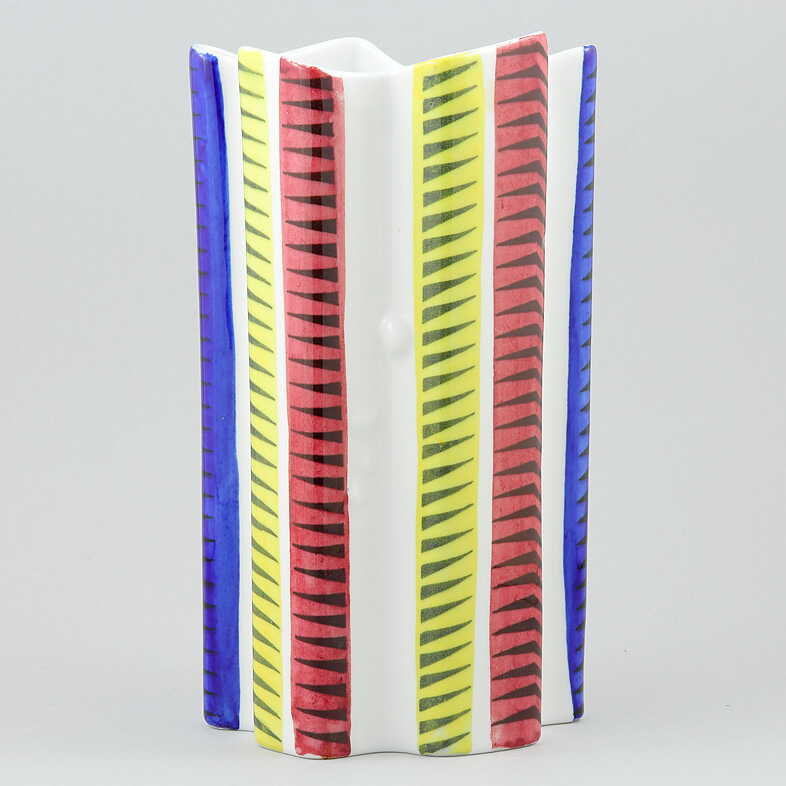 A Unique, Large, Blue Ceramic Vase - Carl-Harry Stålhane Rörstrand 1960