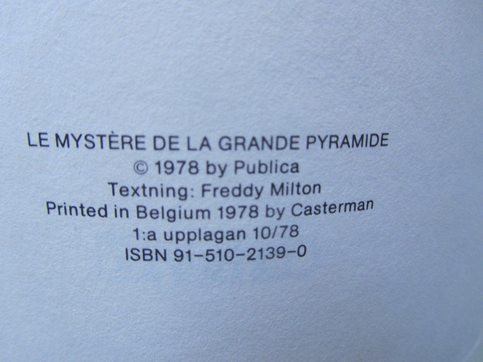 Blake och Mortimers äventyr  01 Pyramidens hemlighet Del 1 - 4