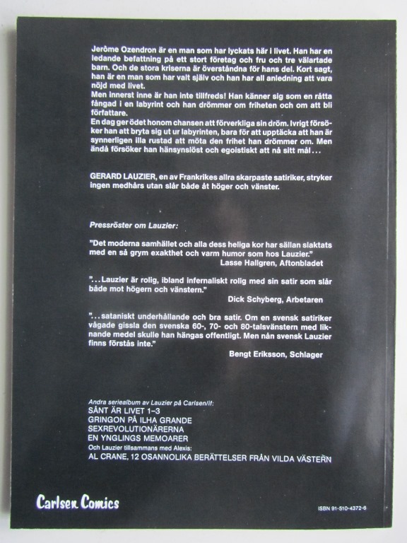 Lauzier Råttans flykt - 2