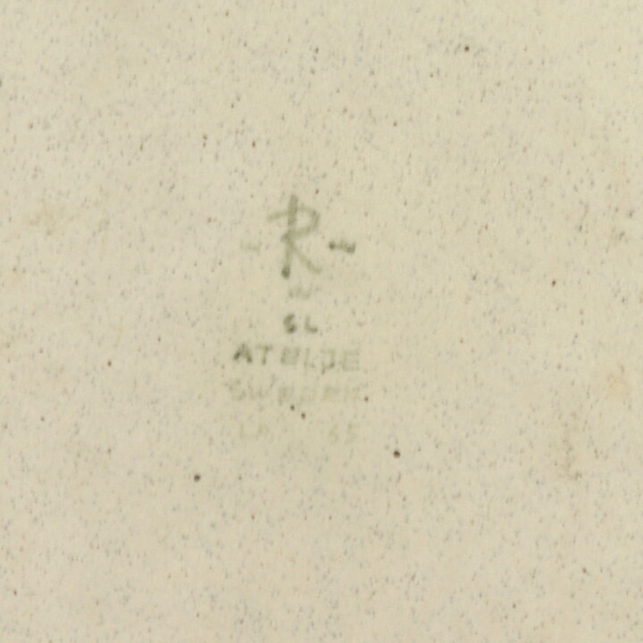 シルヴィア・レウショヴィウス 陶板  女性 Wall Plaque 1969年 40cm