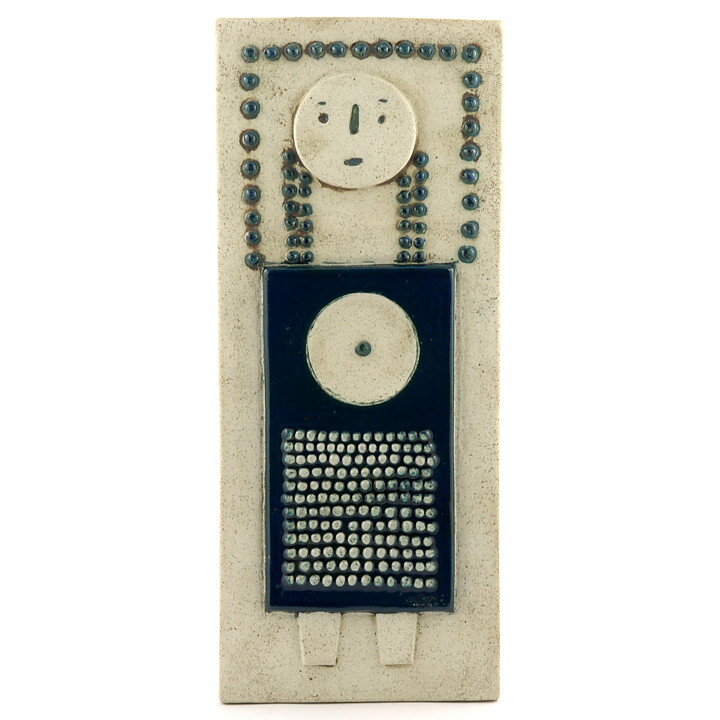 Sylvia Leuchovius (1969) Modernistic Woman Studio Wall Plaque 40 cm