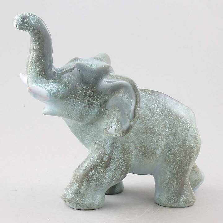 Vicke Lindstrand (1944) Iconic Gray Elephant (24 cm)