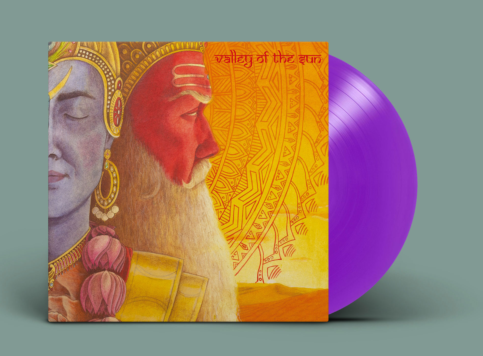 VOTS - Old gods LP transparent purple vinyl