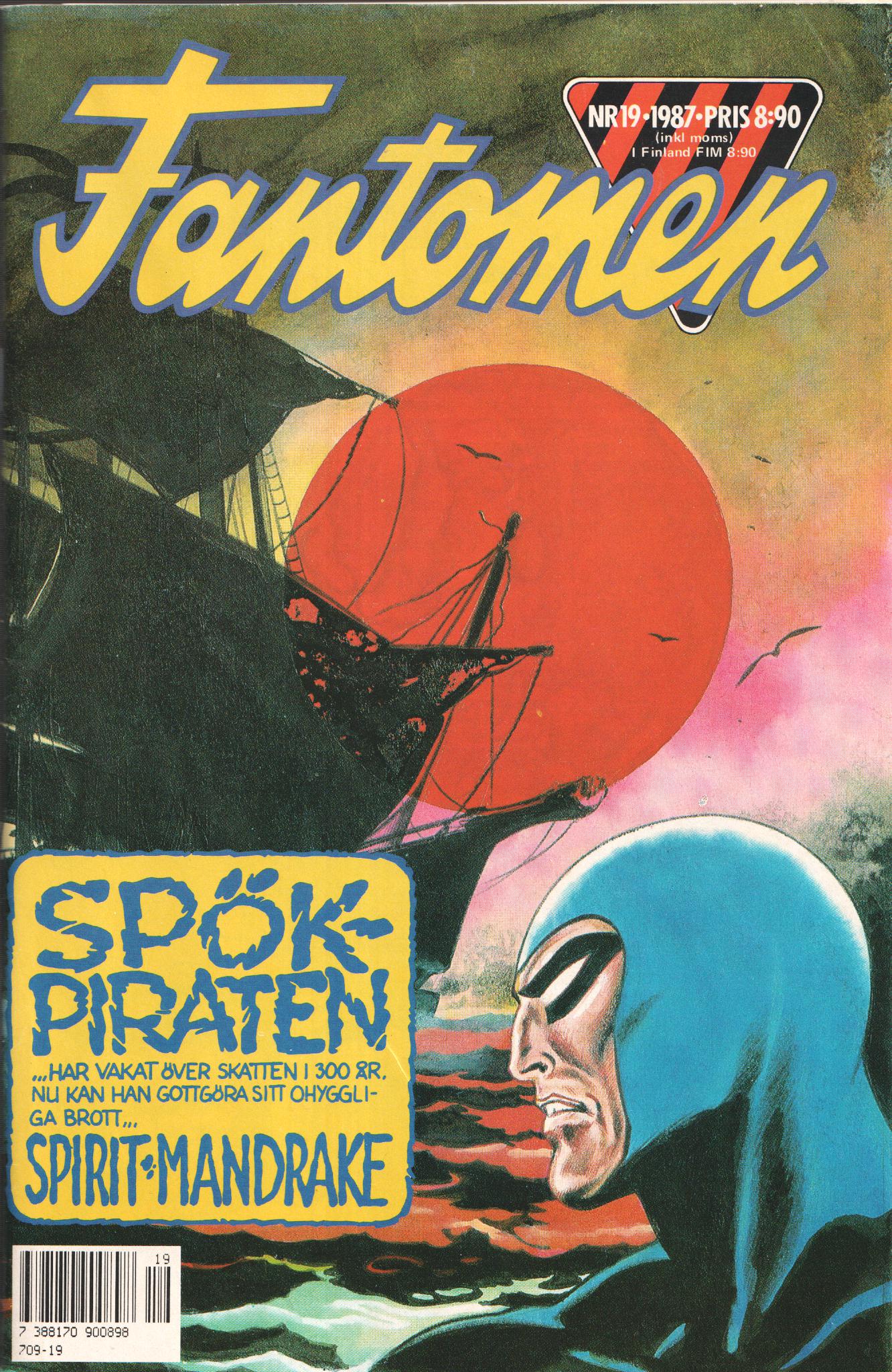 Fantomen nr 19 1987 Begagnad