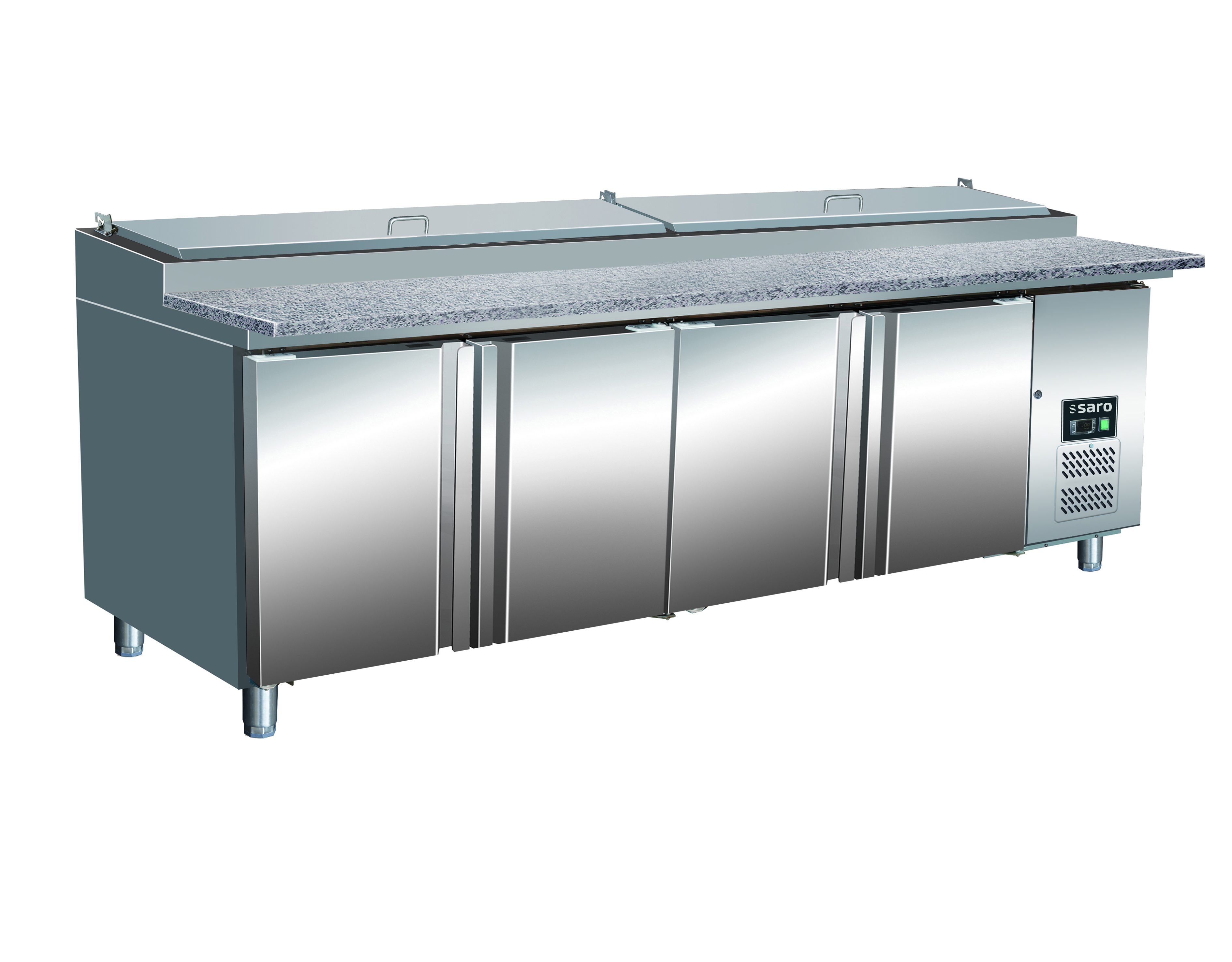 Pizzabin SH2500 with 4 doors 600x400 mm