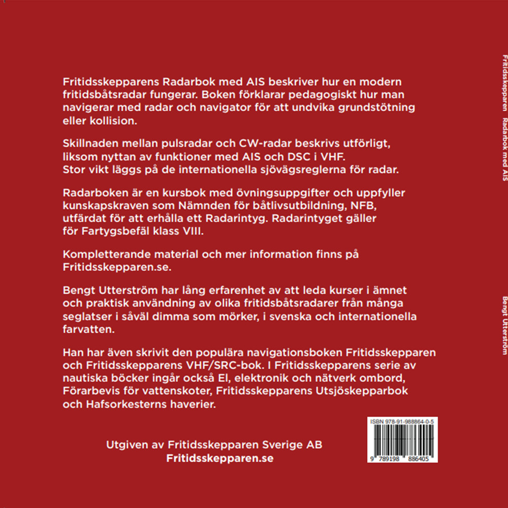 Fritidsskepparens Radarbok med AIS - 2