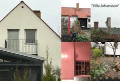 Personlig specialbeställd akvarell "Ditt hus"