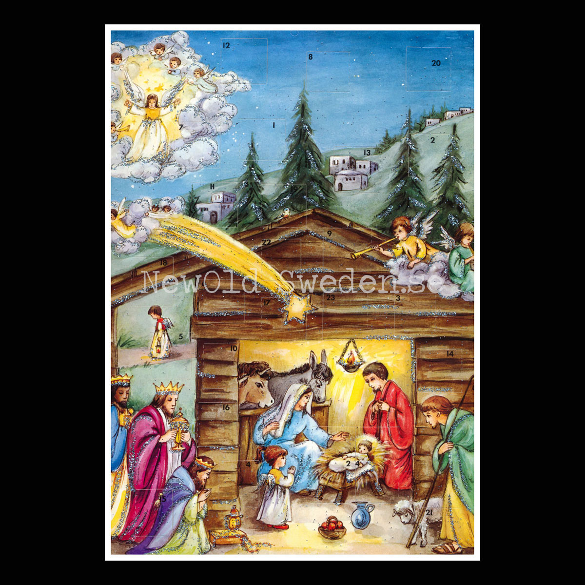 Adventskalender Retro Nostalgi 12-5-8