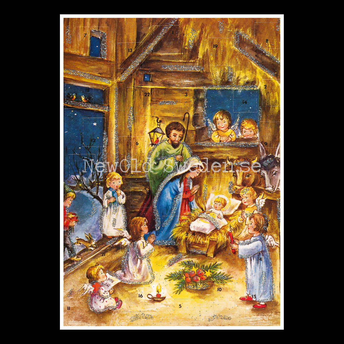 Adventskalender Retro Nostalgi 12-6-8