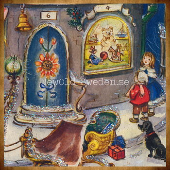 Advenskalender Torn 1955 Retro Nostalgi