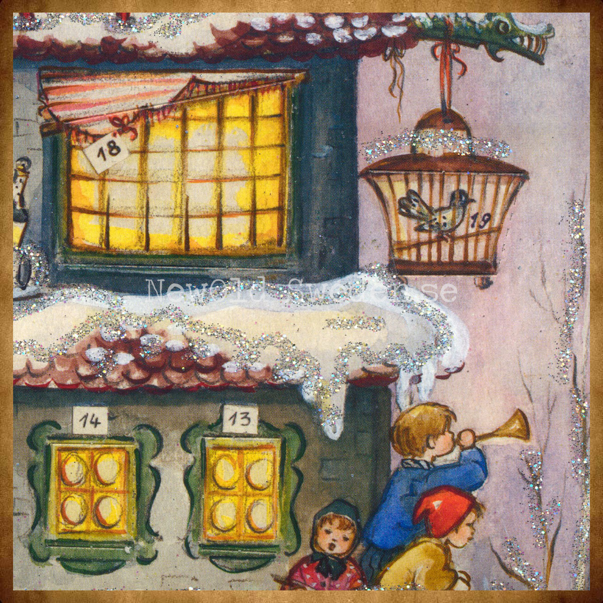 Advenskalender Torn 1955 Retro Nostalgi - 3