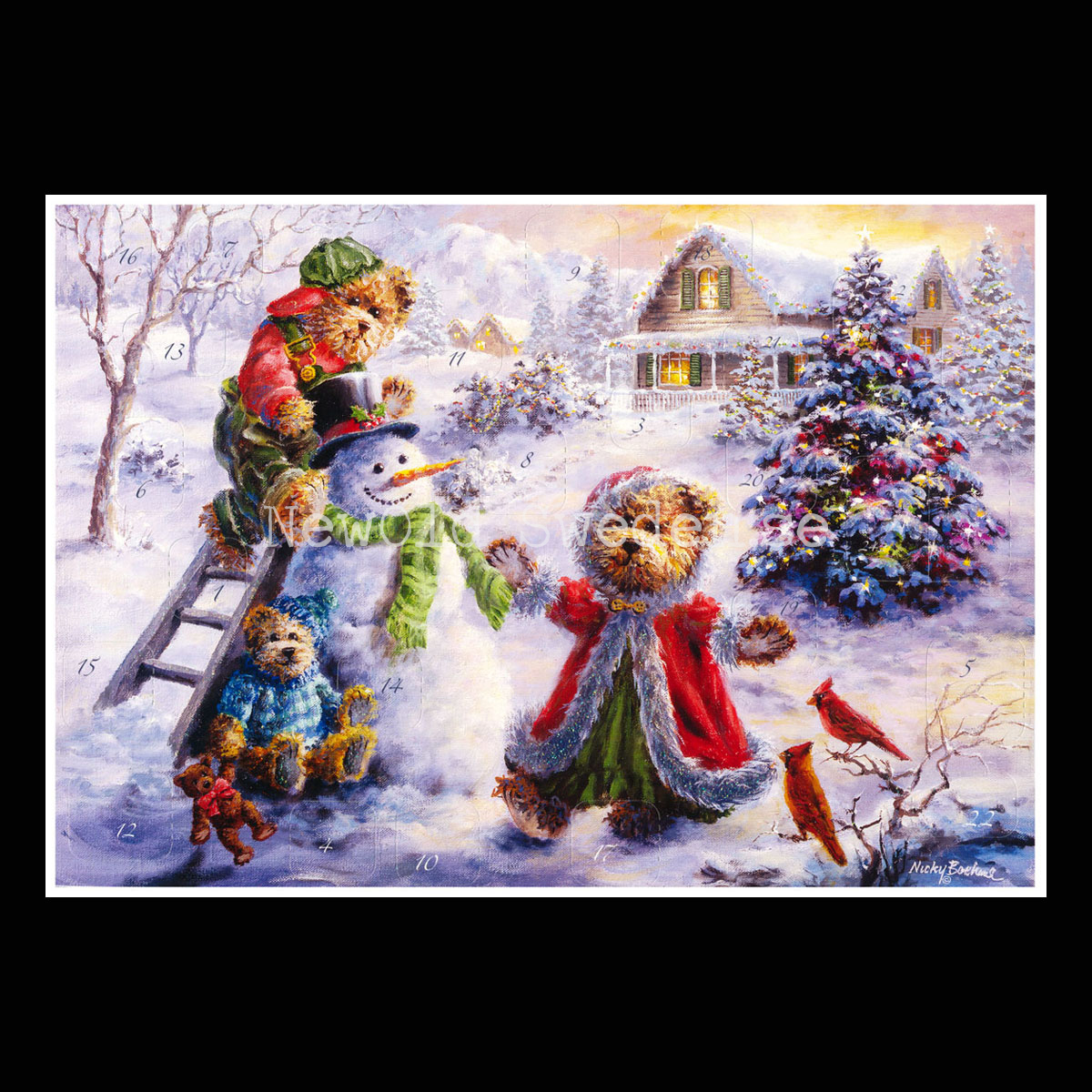 Adventskalender Retro Nostalgi 13-4-5