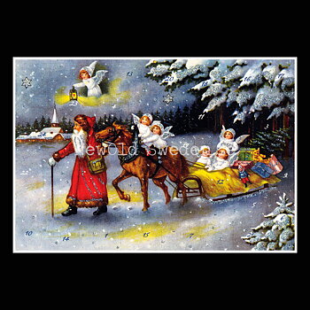 Adventskalender Retro Nostalgi 1 - Änglar