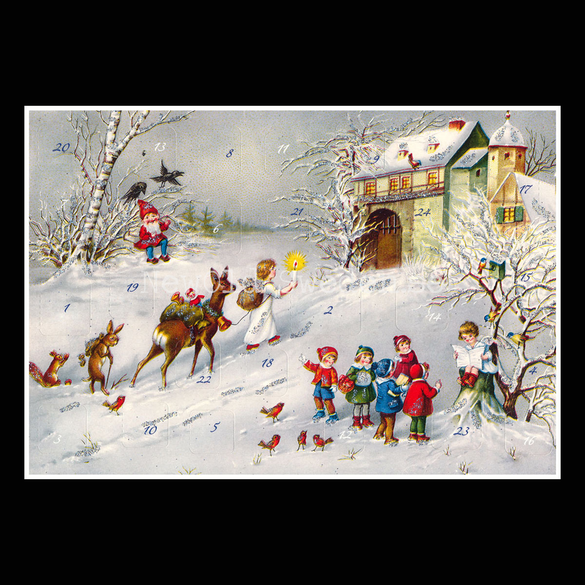 Adventskalender Retro Nostalgi 3-2-5