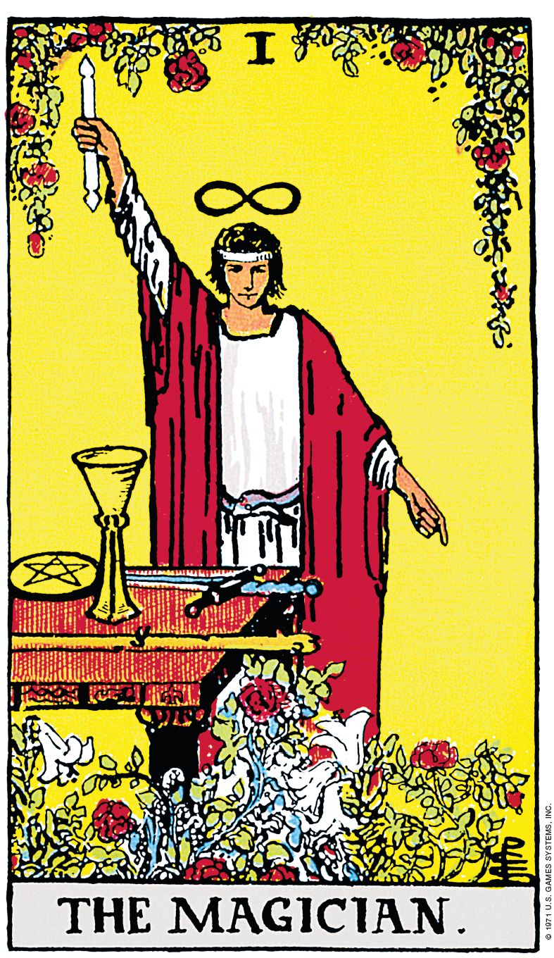 Miniature Rider-Waite Tarot Deck