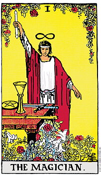 Miniature Rider-Waite Tarot Deck