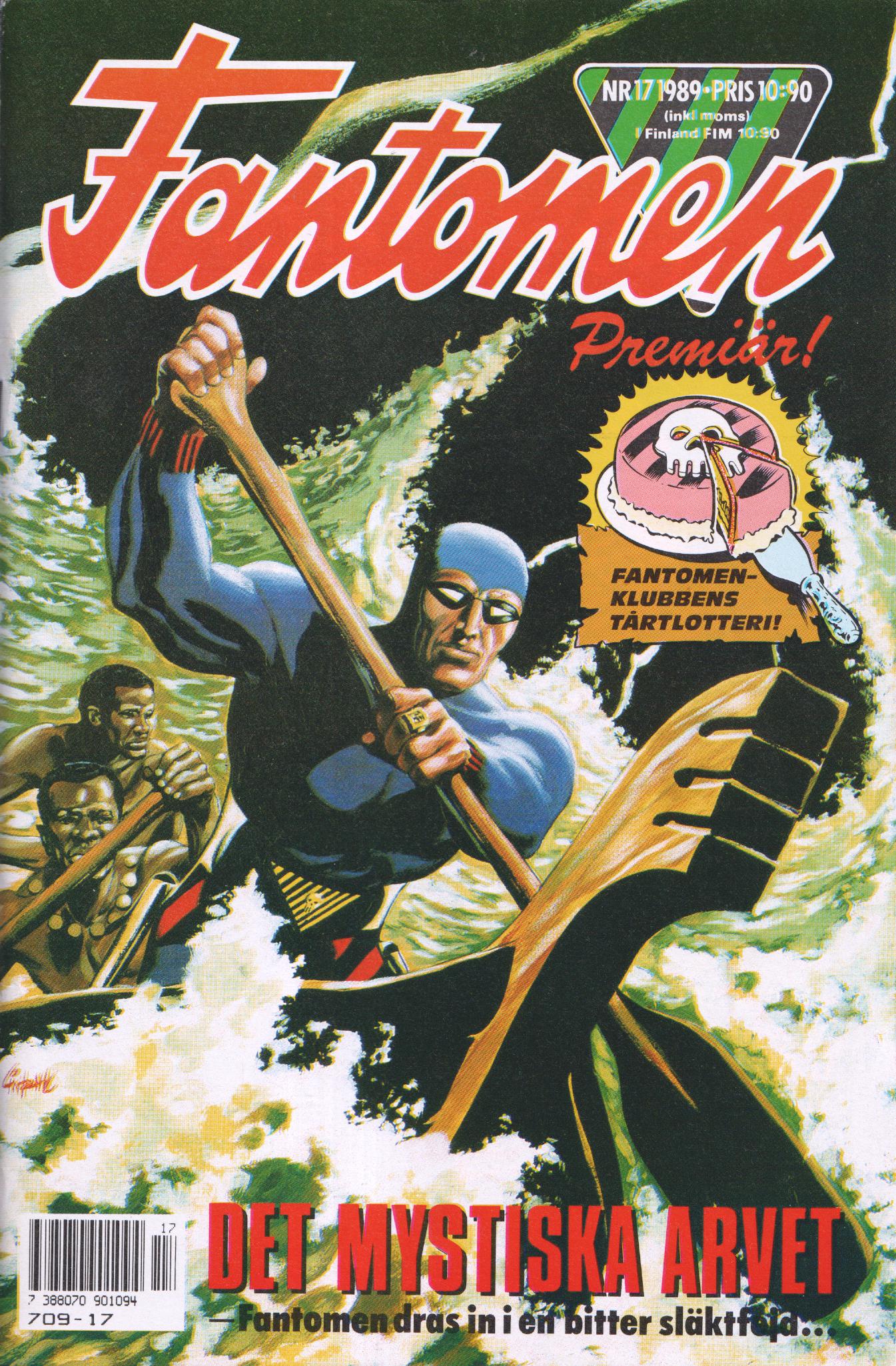 Fantomen nr 17 1989 Begagnad