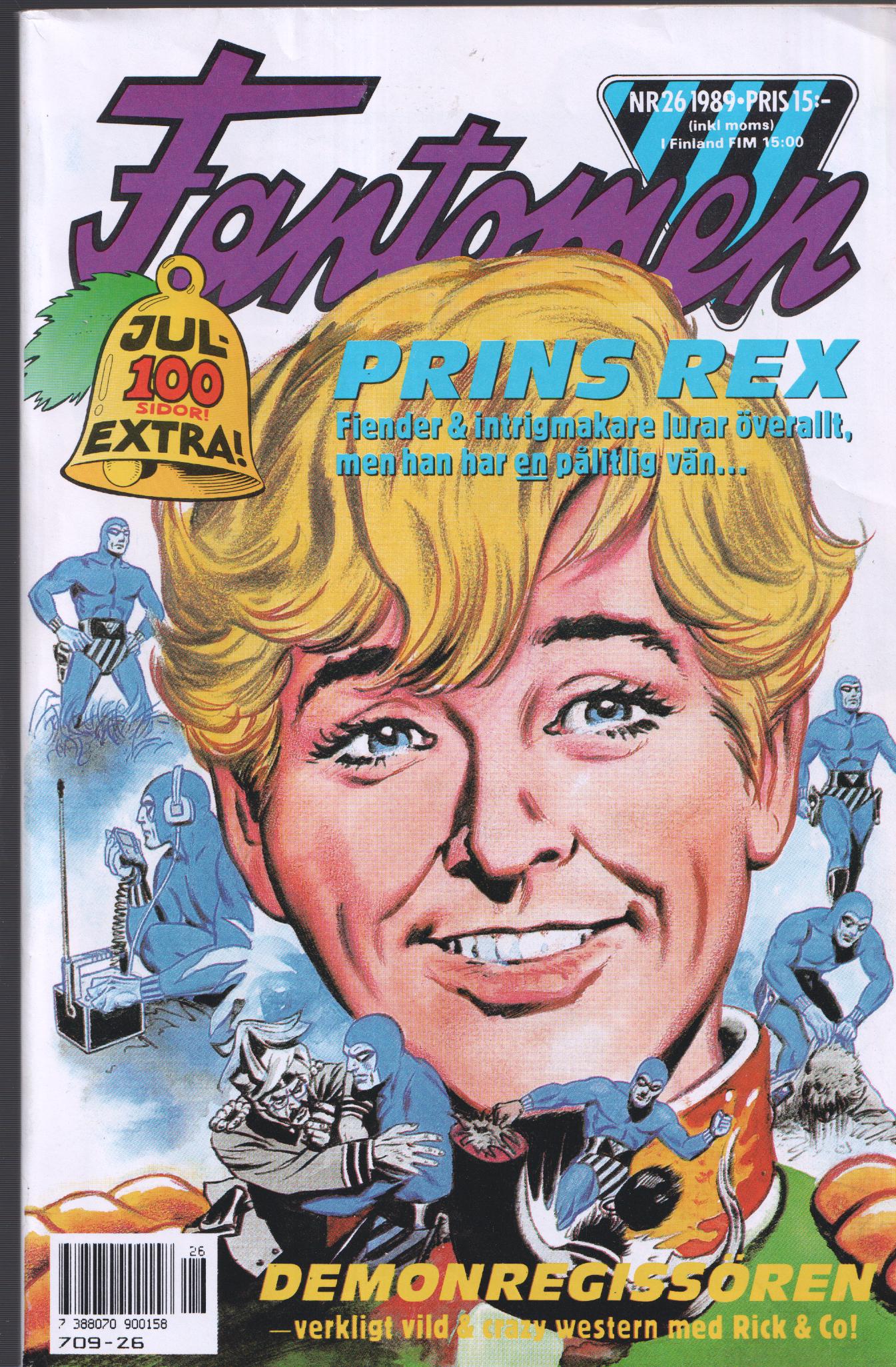 Fantomen nr 26 1989 Begagnad