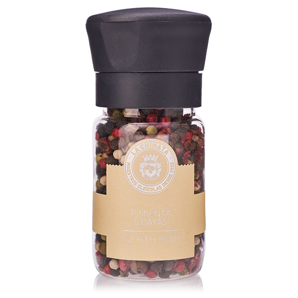 La Chinata Pepparkvarn, fem pepparsorter, 45 g