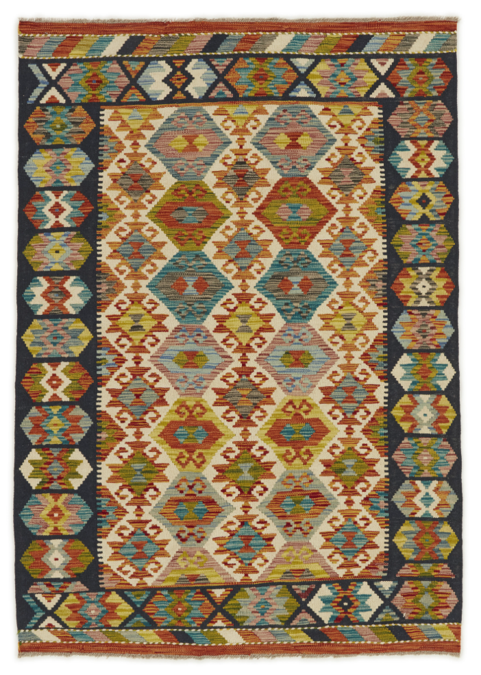 Afghansk Kelim 128 x 181 cm Rek. pris 4 285:-