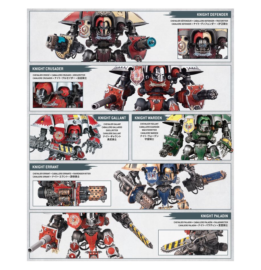 Warhammer 54-15 Imperial Knights - Knight Questoris - 2