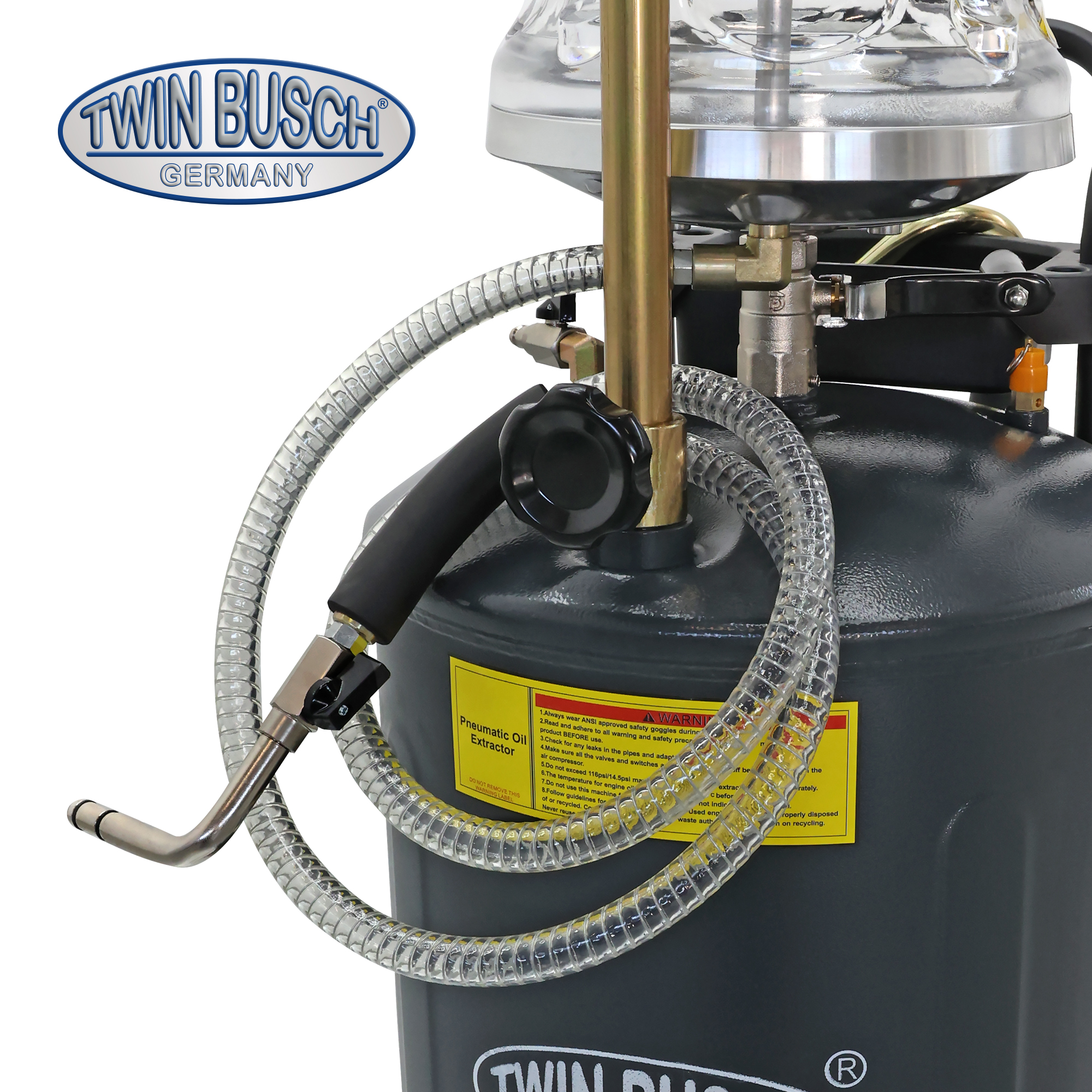 Oljeuppsamlare 70L + 10L TW21950 (med uppsugning) - 3