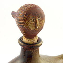  Stig Lindberg (1976) Unique Sculptural Decanter Woman 27/25 cm
